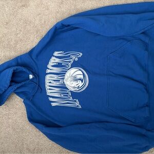 Dallas Mavericks Junk Food Clothing Blue Sweatshirt Hoodie